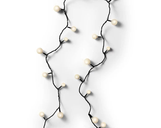 LED cherry lights gb steady outdoor black/warm white L.900cm