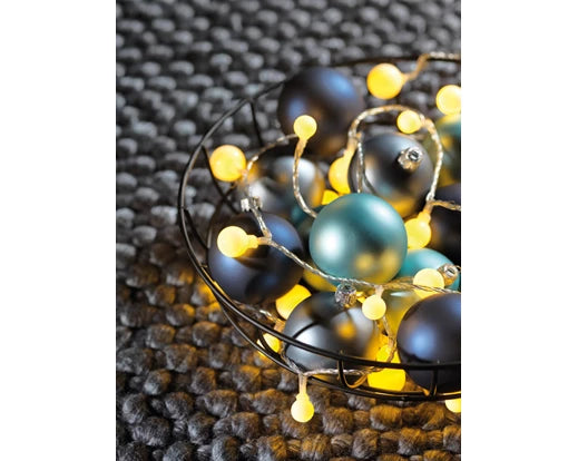 LED cherry lights L900cm - black/warm white