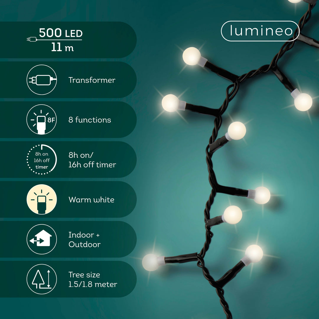 LED lights Cherry Lights Warm White 11m