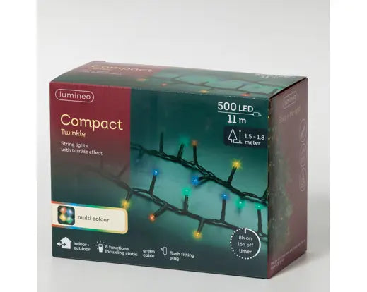 LED Compact Lights Multi 1100cm (Plug-in)