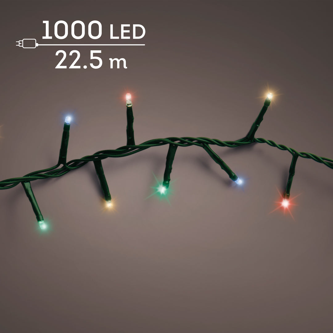 LED lights Compact Lights Multi-colour 22.5m - lit product