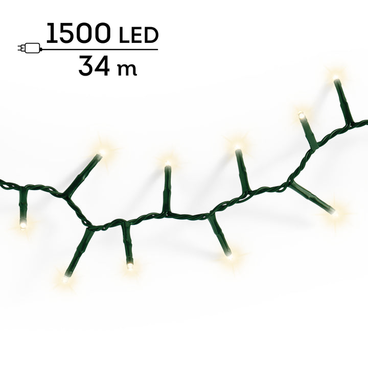 LED lights Compact Lights Warm White 34m
