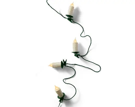 LED jumbo candle light ind GB green/classic warm