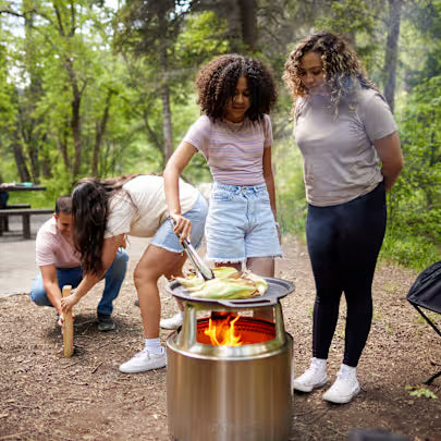 Solo Stove Bonfire Grill Top and Hub