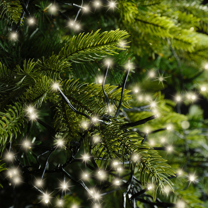 LED lights Cluster Lights Warm White 28m