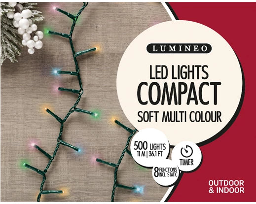 LED compact lights 500L1100cm rainbow