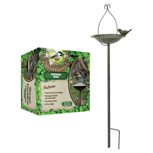 Peckish Secret Garden Feeder Dish - Bird Care And Wildlife - Windyridge Garden Centre