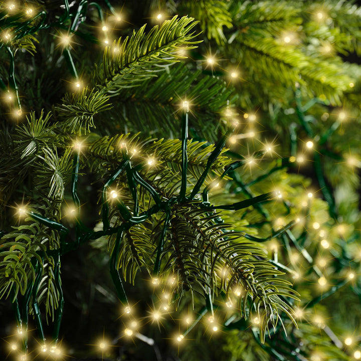 LED lights Cluster Lights Soft Gold 28m
