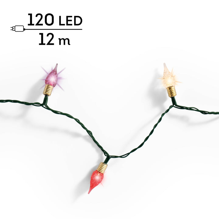 LED lights Vintage Lights Multi-colour 11.9m