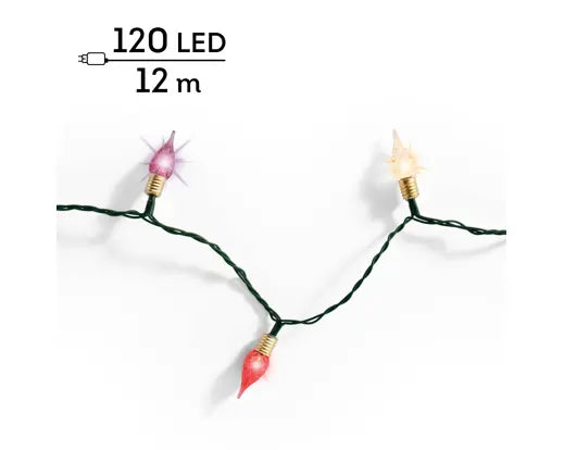 LED Vintage Lights Multi 1190cm (Plug-in)