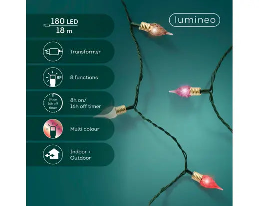 LED Vintage Lights Multi 1790cm (Plug-in)
