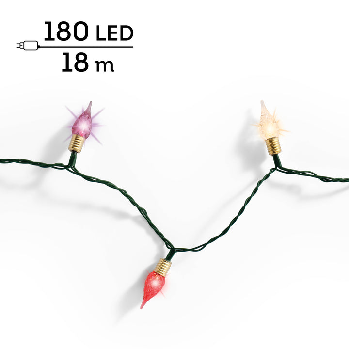 LED lights Vintage Lights Multi-colour 17.9m