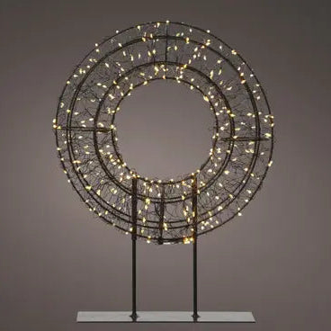 Micro LED table light gb metal steady outdoor black/classic warm L.7cm x W.28cm x H.38cm