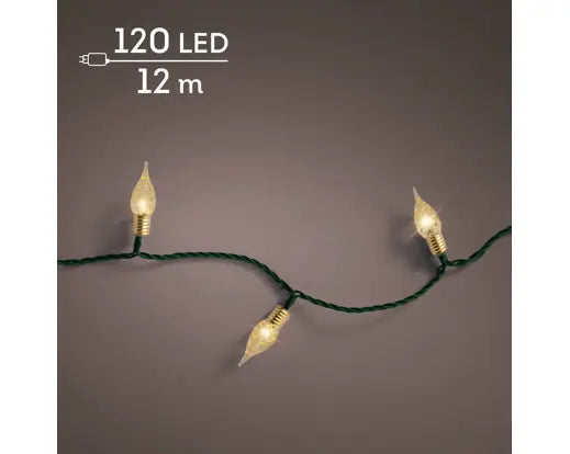 LED Vintage Lights Soft Gold 1190cm (Plug-in)