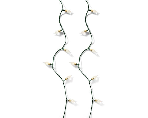 LED  vintage  lights  gb  8  function twinkle effect indoor L2390cm - green/warm white