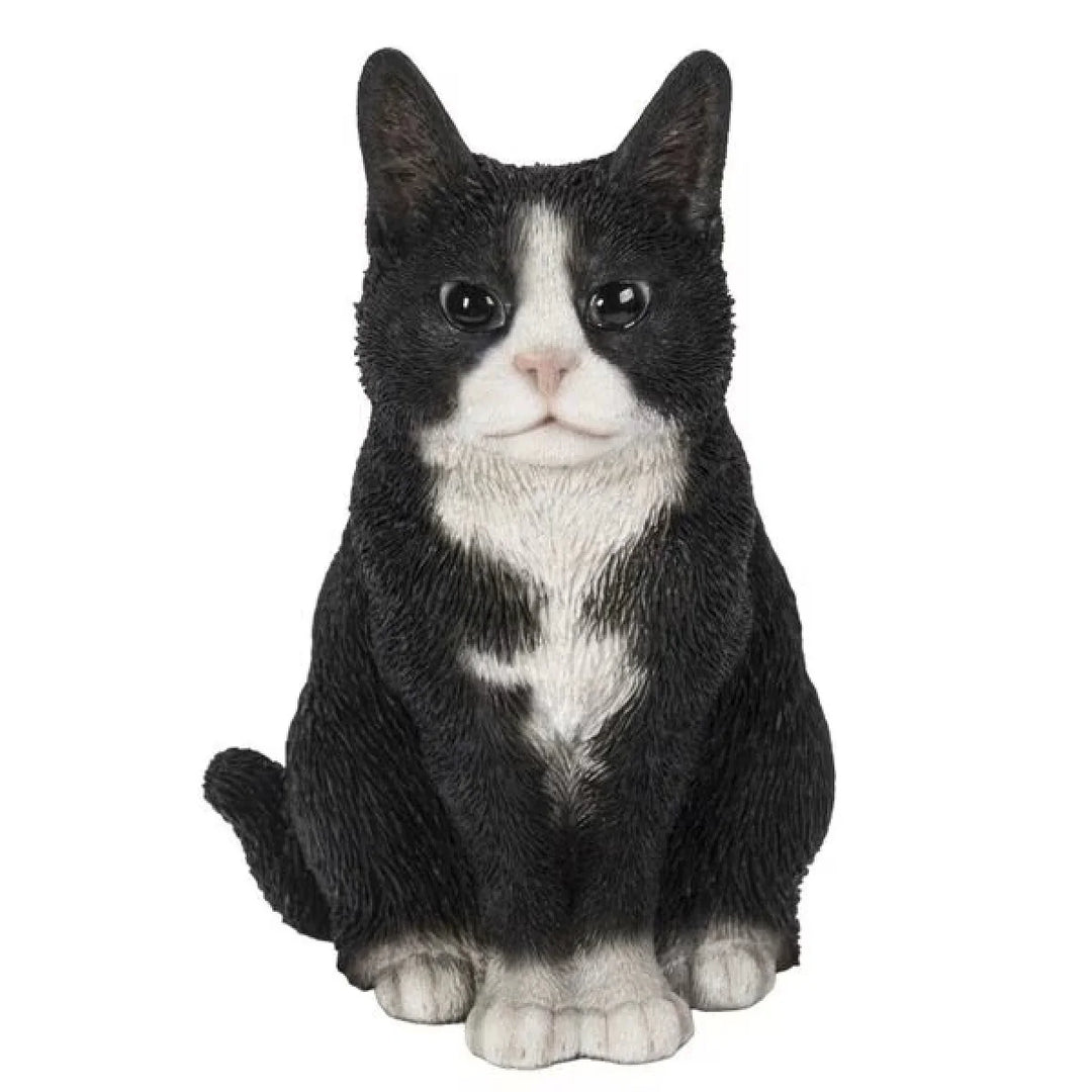RL Sitting Cat BLK/WHT D