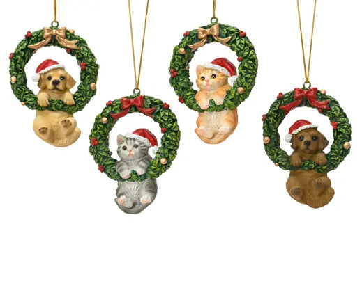 Animals polyresin  assorted L.4.2cm x W.8.2cm x H.10.9cm