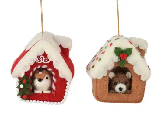 House wool  assorted L.8cm x W.12cm x H.12.5cm