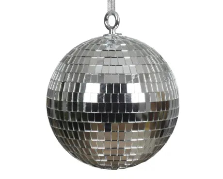 Figure foam glass silver D.15cm x H.15cm