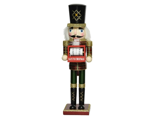 Nutcracker firwood   oxblood/colour(s) L.9.5cm x W.10cm x H.38cm