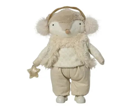 Fox plastic standing beige L.27cm x W.21cm x H.41cm