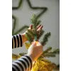 Micro LED tree bunch gb flashing effect outdoor green/warm white L.210cm