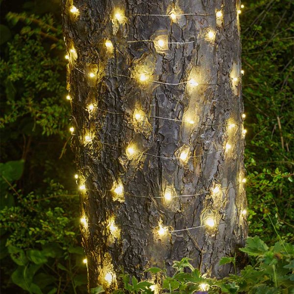 Ultra Solar Firefly String Lights, 100 LEDs, POS12