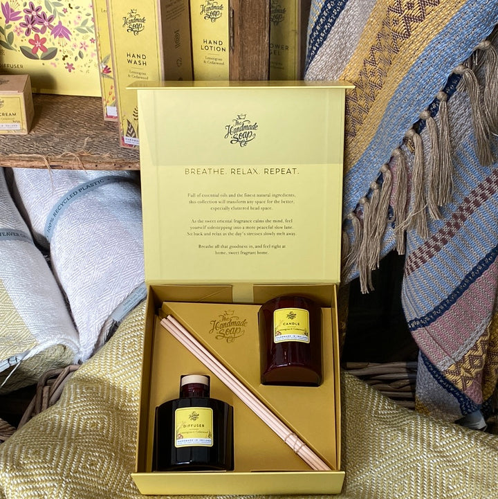 Candle and Diffuser Set Lemongrass & Cedarwood