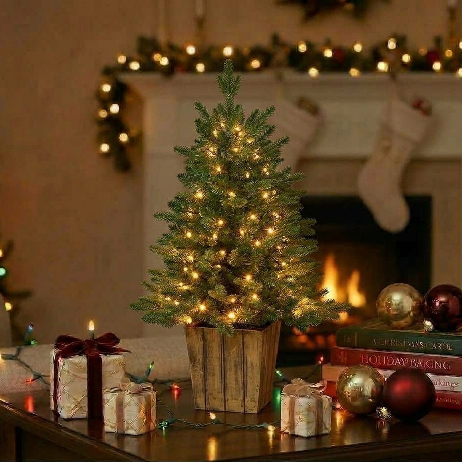 #60cm Firebright Tree 60 warm white Fire Bright LEDs with Timer