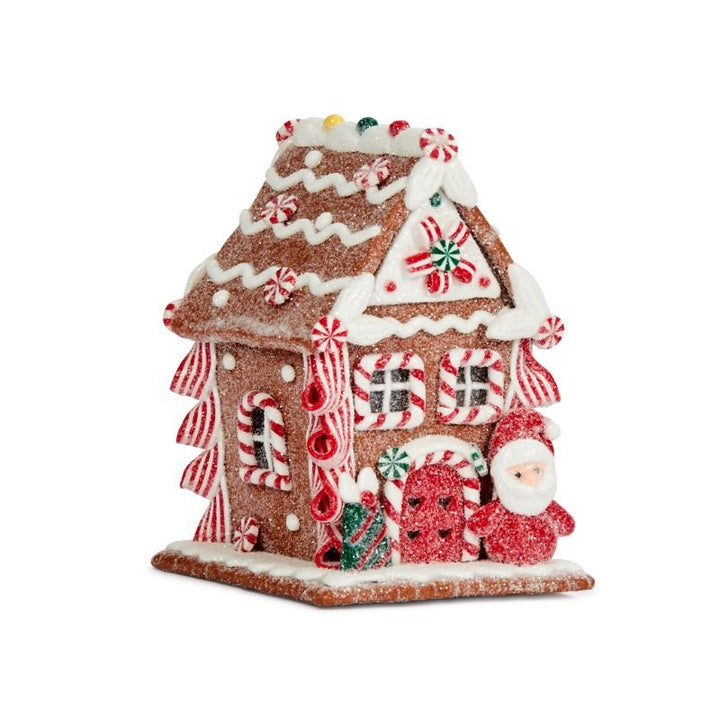 Gingerbread Santa CandyCane Cottage