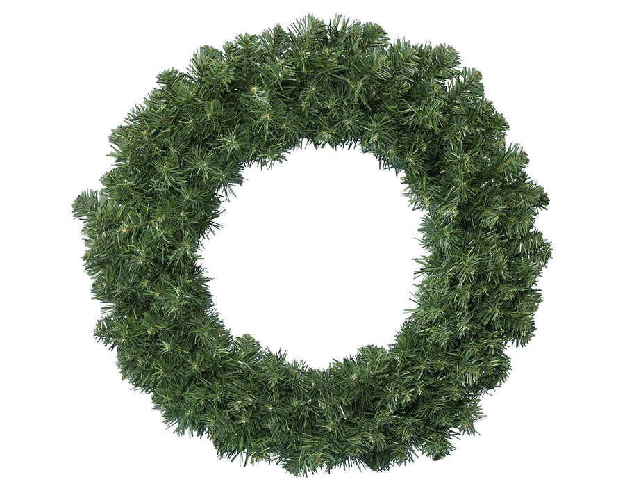 Green Imperial Christmas wreath for indoor or outdoor use, 50cm