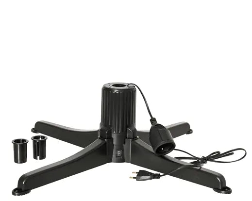 Rotating treestand Plug-in plastic black D.64cm x H.64cm