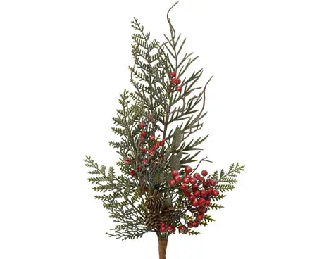 Spray glitter indoor green/red L.7cm x W.15cm x H.50cm