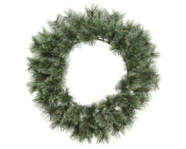 Green Cashmere indoor Christmas wreath, 63cm