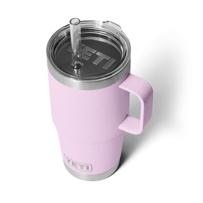 YETI RAMBLER 25 OZ STRAW MUG CHERRY BLOSSOM