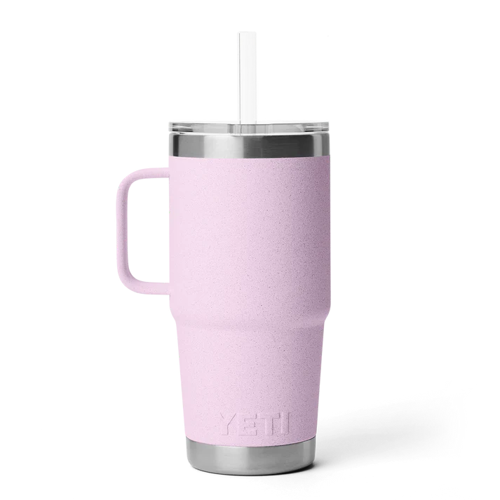 YETI RAMBLER 25 OZ STRAW MUG CHERRY BLOSSOM