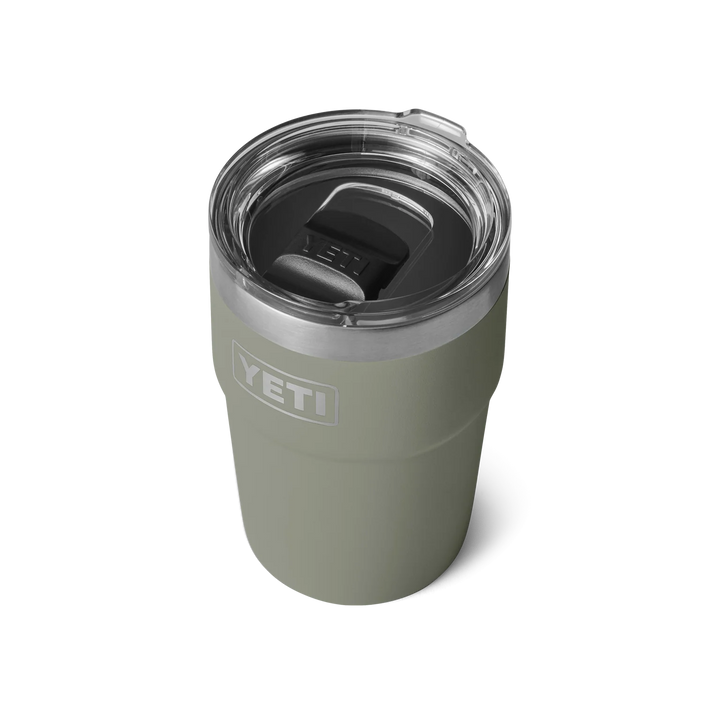 YETI RAMBLER 16 OZ STACKABLE CUP MS PAMPA GREEN