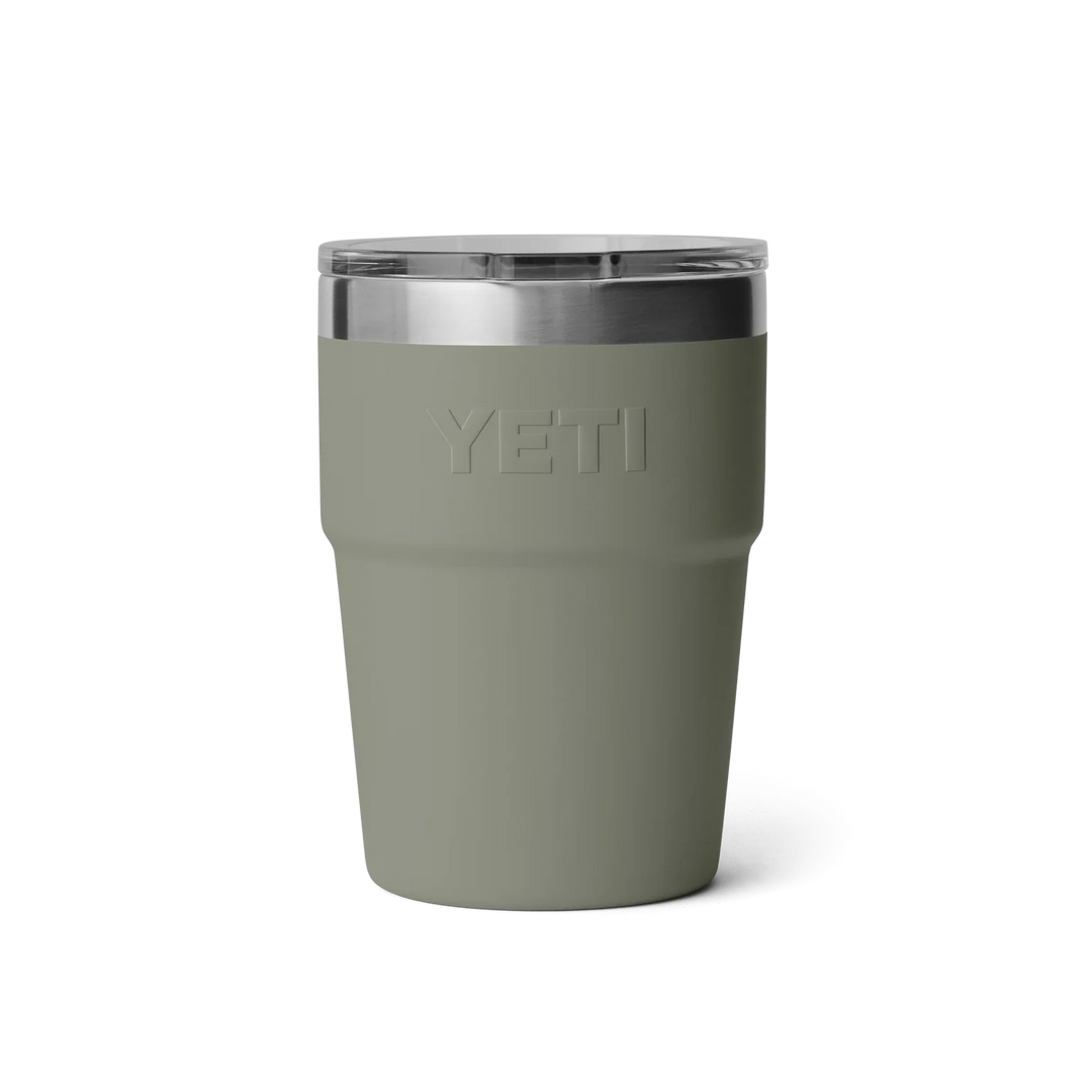 YETI RAMBLER 16 OZ STACKABLE CUP MS PAMPA GREEN