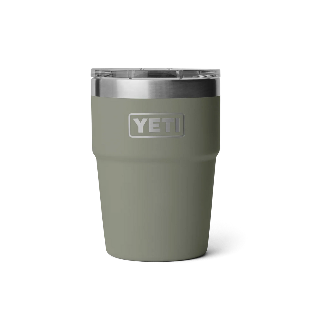 YETI RAMBLER 16 OZ STACKABLE CUP MS PAMPA GREEN