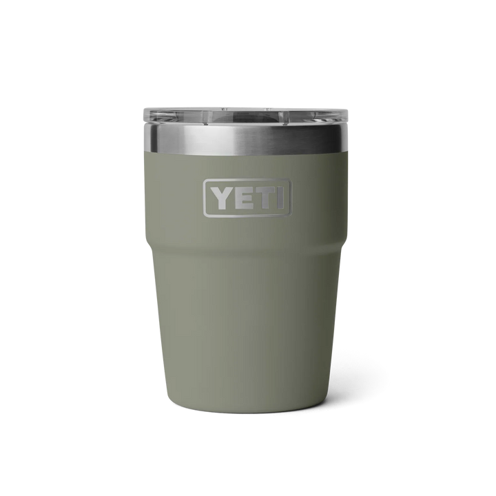 YETI RAMBLER 16 OZ STACKABLE CUP MS PAMPA GREEN