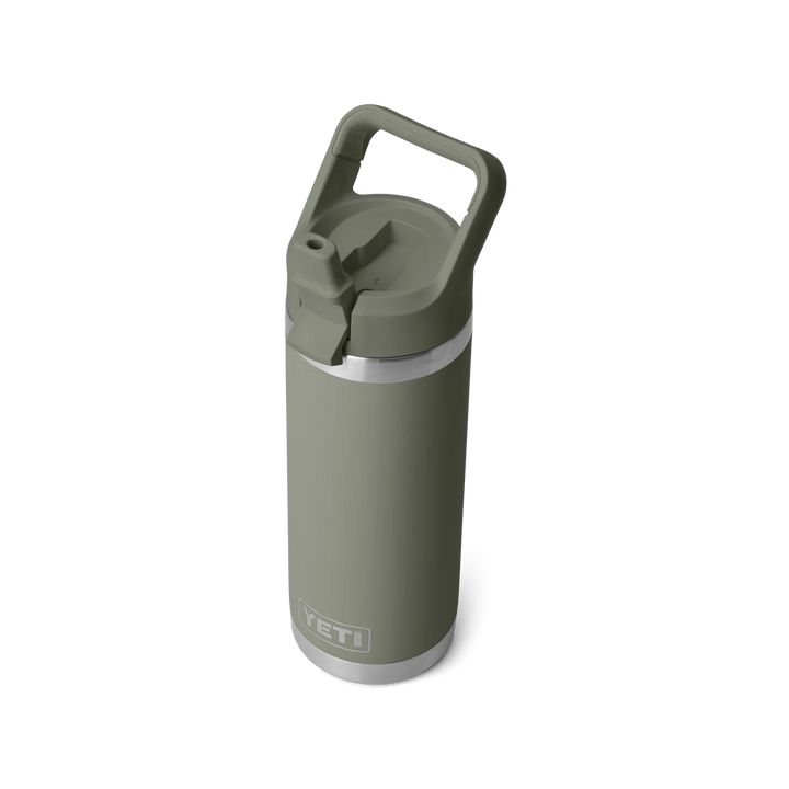 YETI RAMBLER 18 OZ COLOUR STRAW BOTTLE PAMPA GREEN