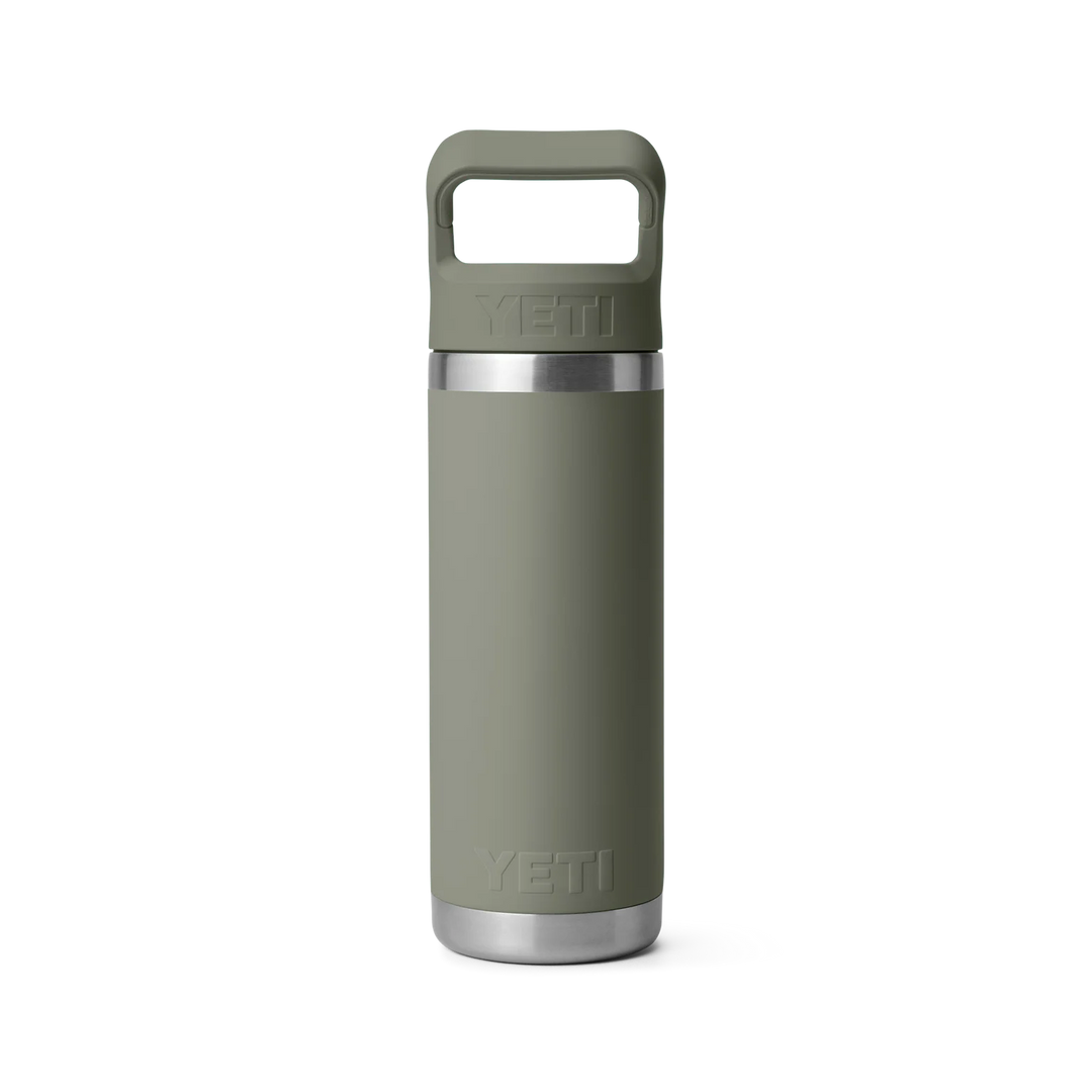 YETI RAMBLER 18 OZ COLOUR STRAW BOTTLE PAMPA GREEN