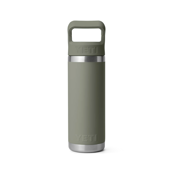 YETI RAMBLER 18 OZ COLOUR STRAW BOTTLE PAMPA GREEN