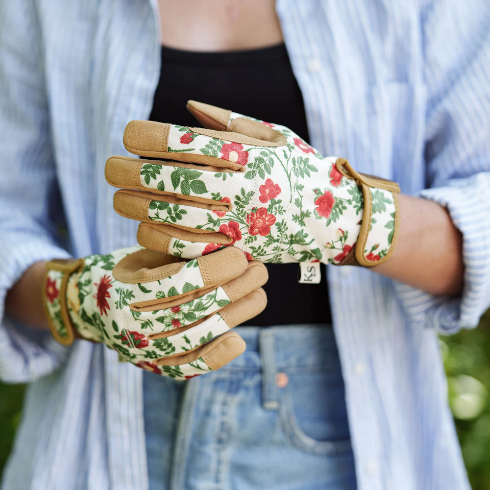 K&S Cottage Garden Premium Comfort Gloves - Small - Tools & Equipment - Windyridge Garden Centre