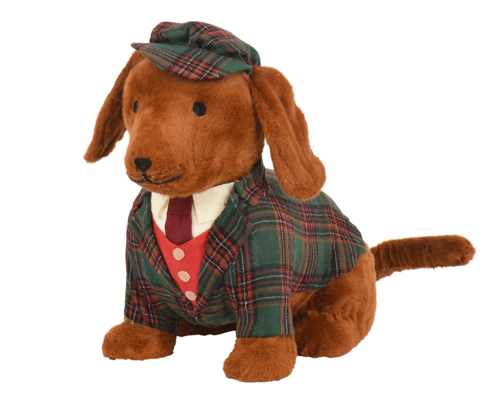 Dog polyester polyester hat and cloth brown L.45cm x W.23cm x H.38cm