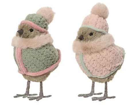 Bird polyester L.12cm x W.10cm x H.21cm