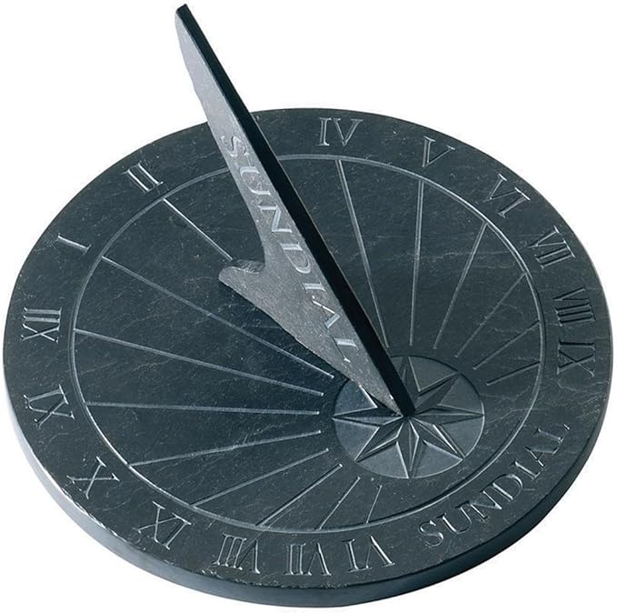 Sundial slate round
