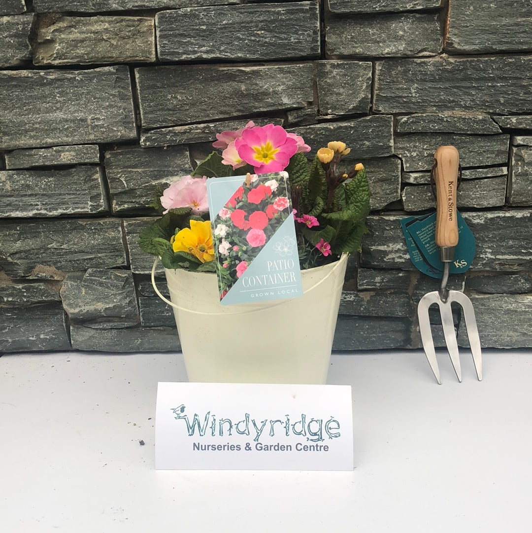 Lemon Zinc Pail - 23Cm - Pots - Windyridge Garden Centre