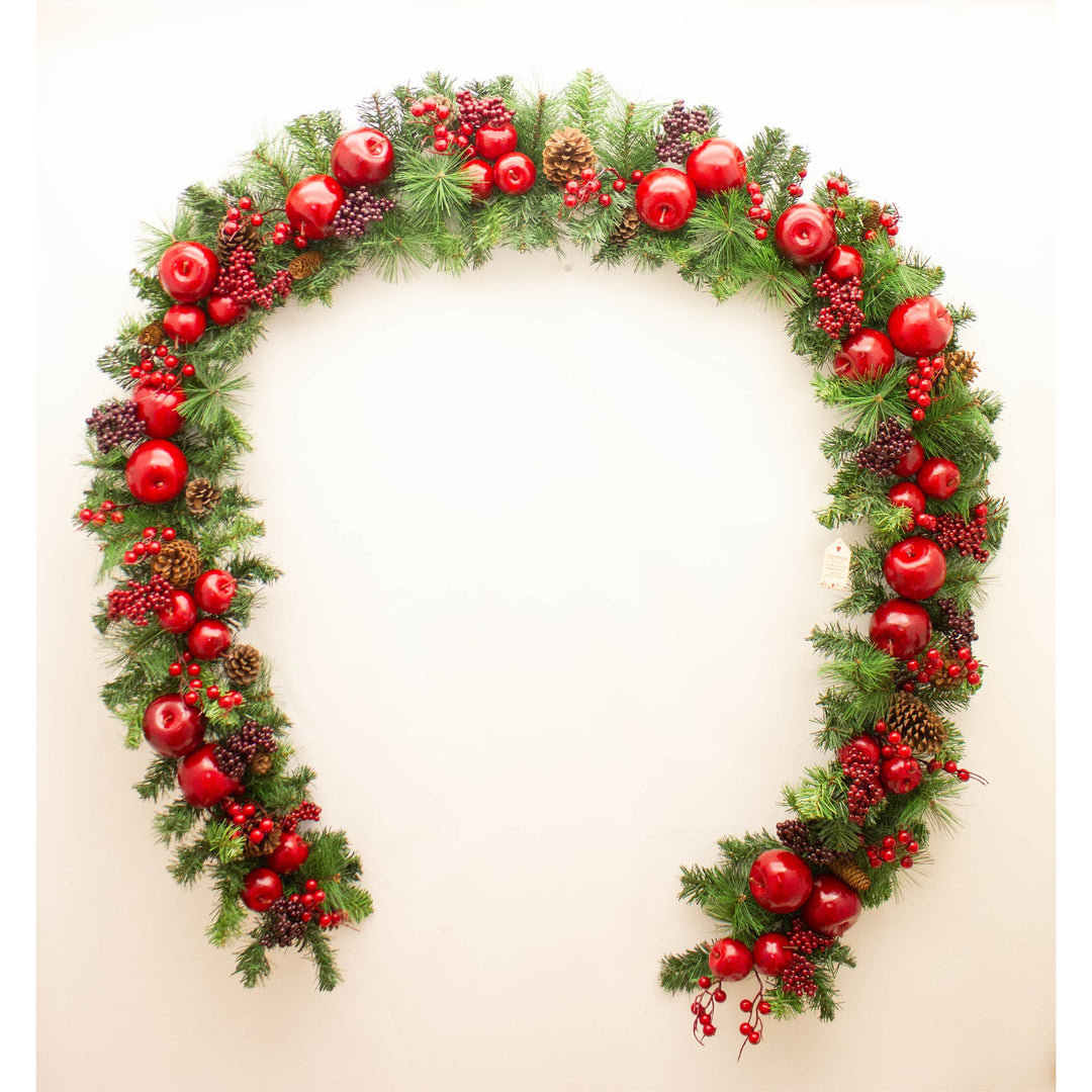 Luxury Apple 9ft Garland