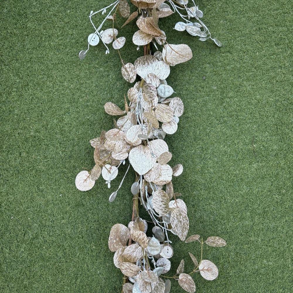 Metallic Eucalyptus Garland